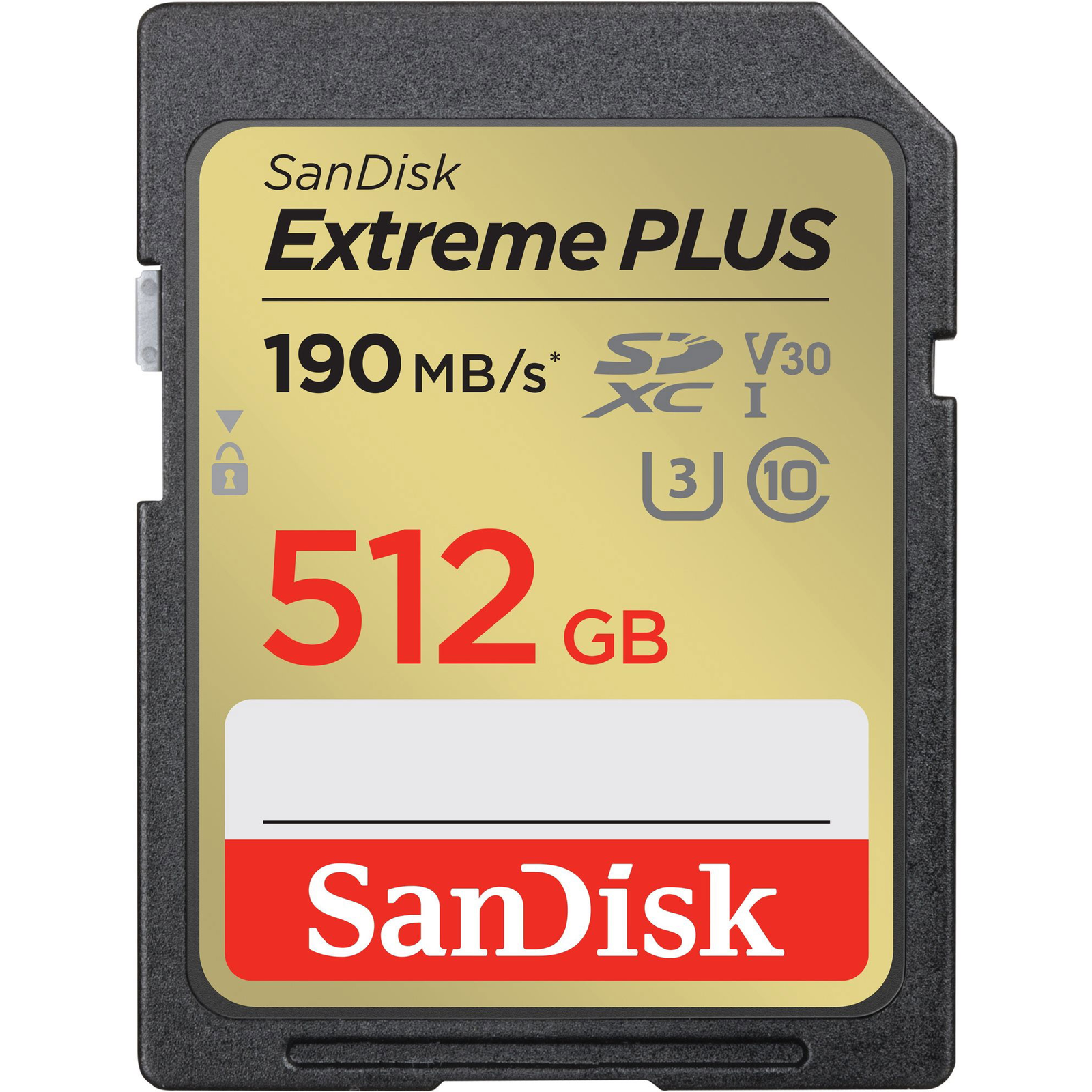 SanDisk SDXC Extreme PLUS 512 GB (SDSDXWV-512G-GNCIN)