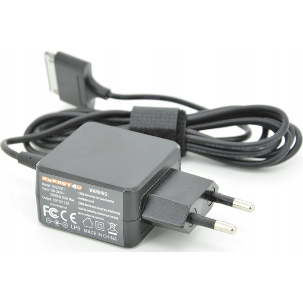 Zasilacz do laptopa Energy4U Energy4U TA/LEN01 12V / 1,5A (34-pin) 18W, zasilacz do Lenovo IdeaPad A1, K1, S1