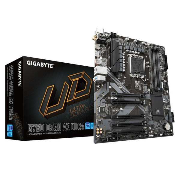 Gigabyte B760 DS3H AX DDR4 alaplap Intel B760 Express LGA 1700 ATX