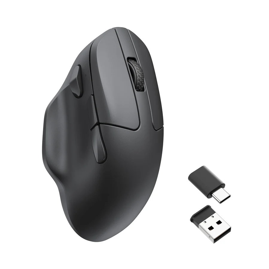Keychron M7 vezeték nélküli optikai egér fekete 26000 DPI (M7-A1)
