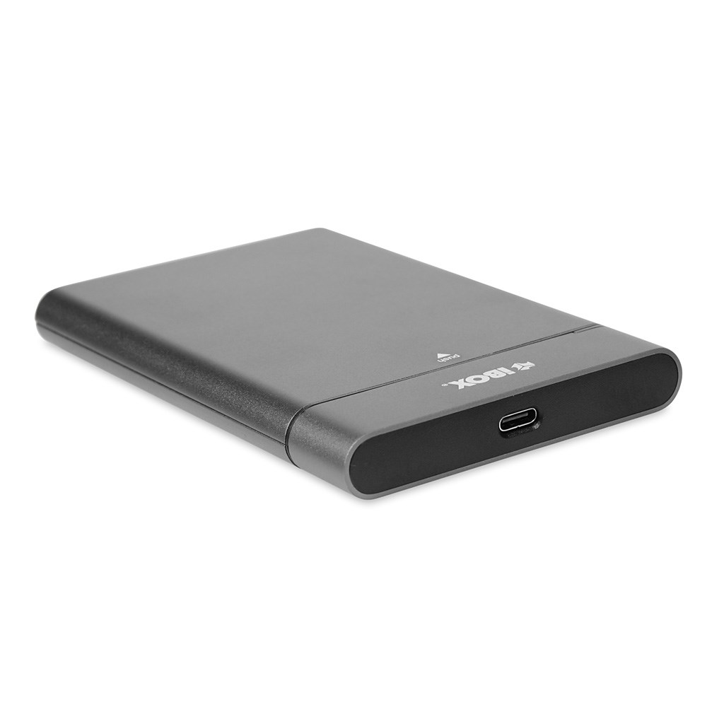 iBox HD-06 2.5" USB 3.1 Külső HDD/SSD ház - Fekete (IEUHDD6)