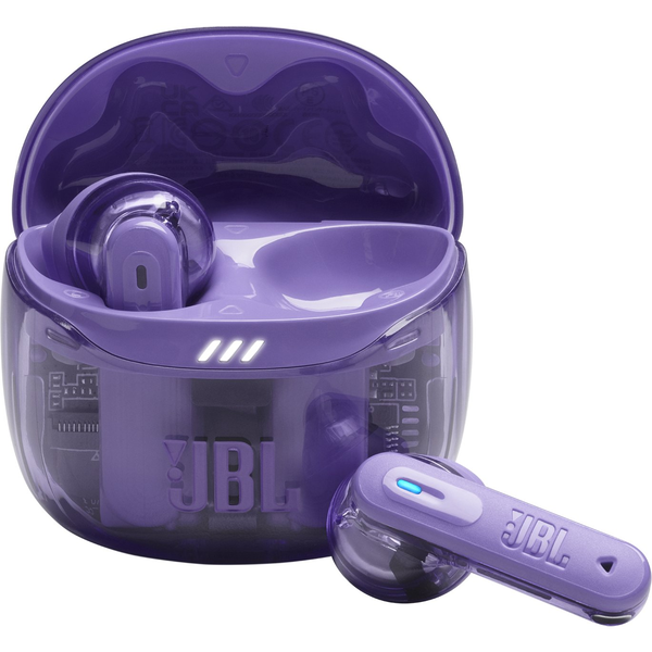 JBL Tune Flex 2 Ghost Edition Headset True Wireless Stereo (TWS) In-ear Oproepen/muziek Bluetooth Paars
