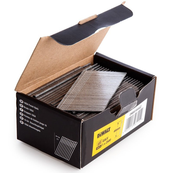 DEWALT NAILS 20° 1.6x44mm GALVANIZED