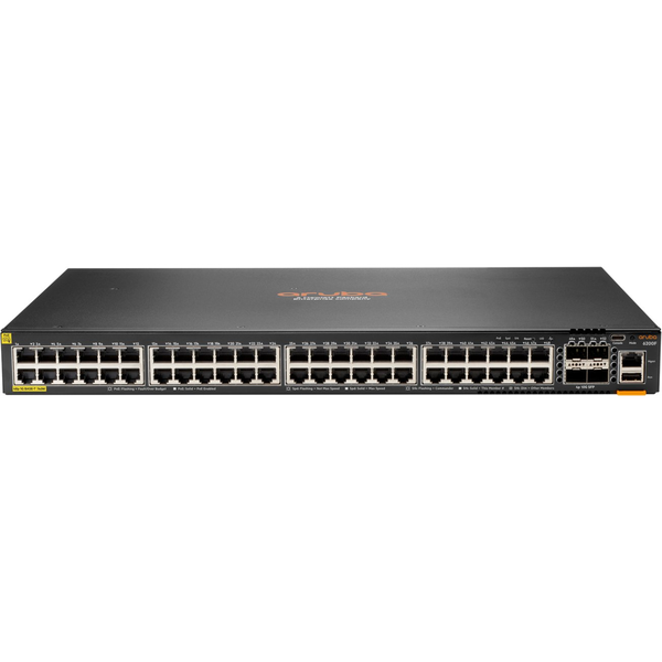 HPE ANW CX 6200F 48G POE+ CL4 4SFP+ 740W              JL728B