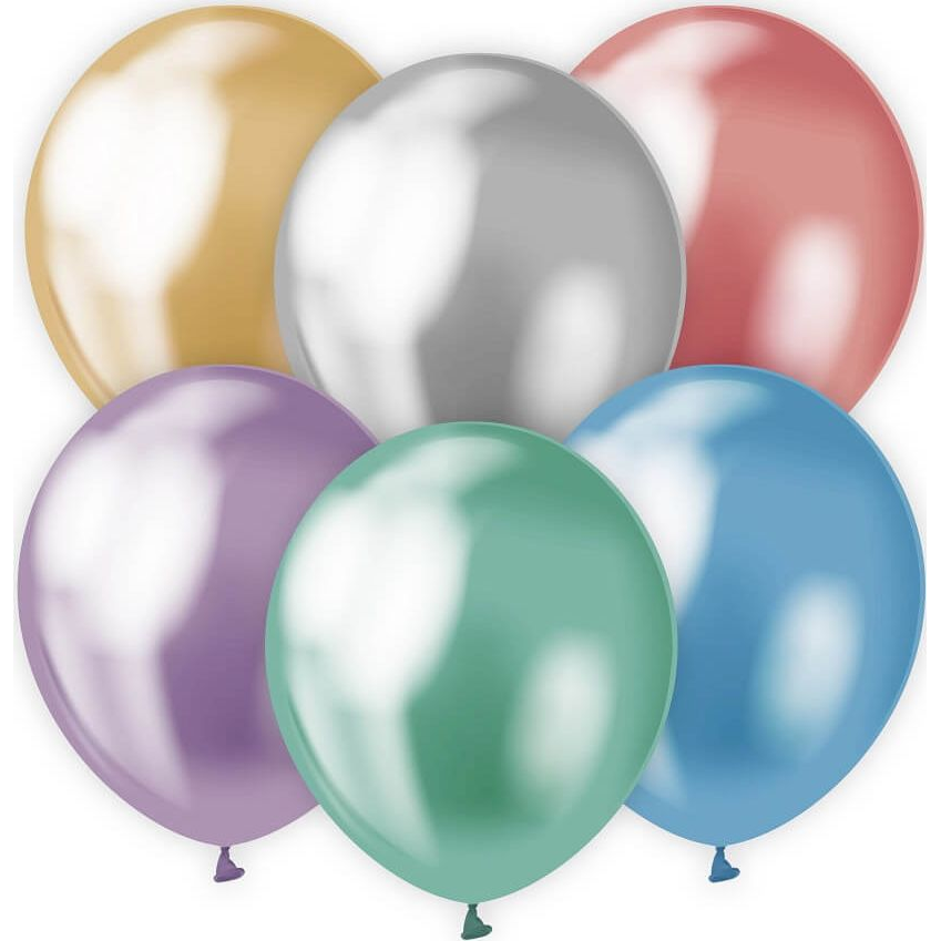 Színes Léggömb - 7 db-os, 30 cm (GODA2038)