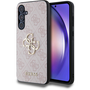 Guess 4G Metal Logo Samsung Galaxy A55 5G rózsaszín PU tok