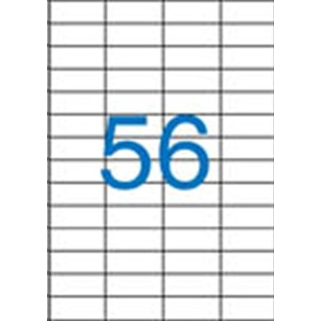 Victoria 52.5x21.2 mm univerzális etikett, 5600 darab (LCV11384) (LCV11384)