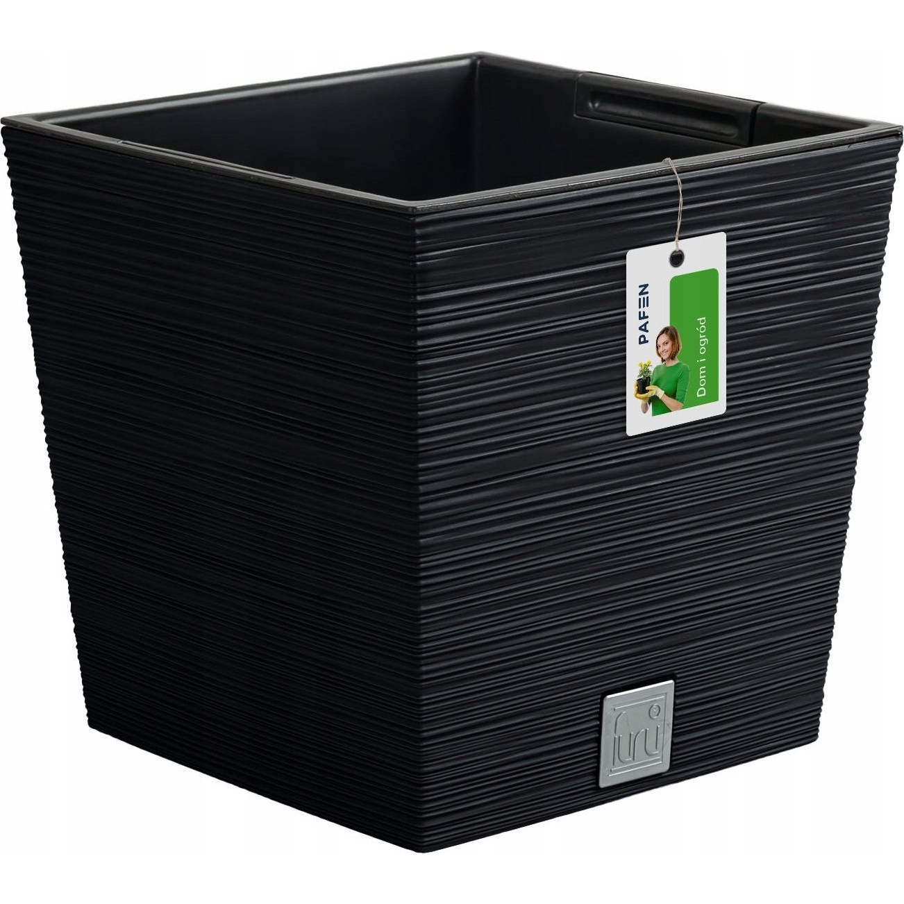 Furu Square Low Virágcserép DFS300 - Antracit (DFS300-S433)