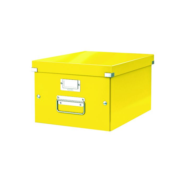 Leitz 60440016 кутия за канцеларски папки Картон Жълт