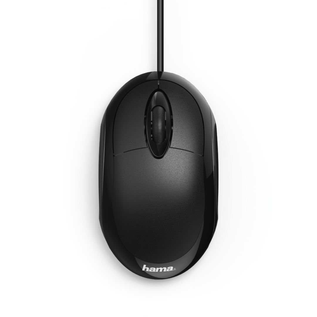 Hama MC-100 optikai egér fekete USB 1000 DPI (182600)