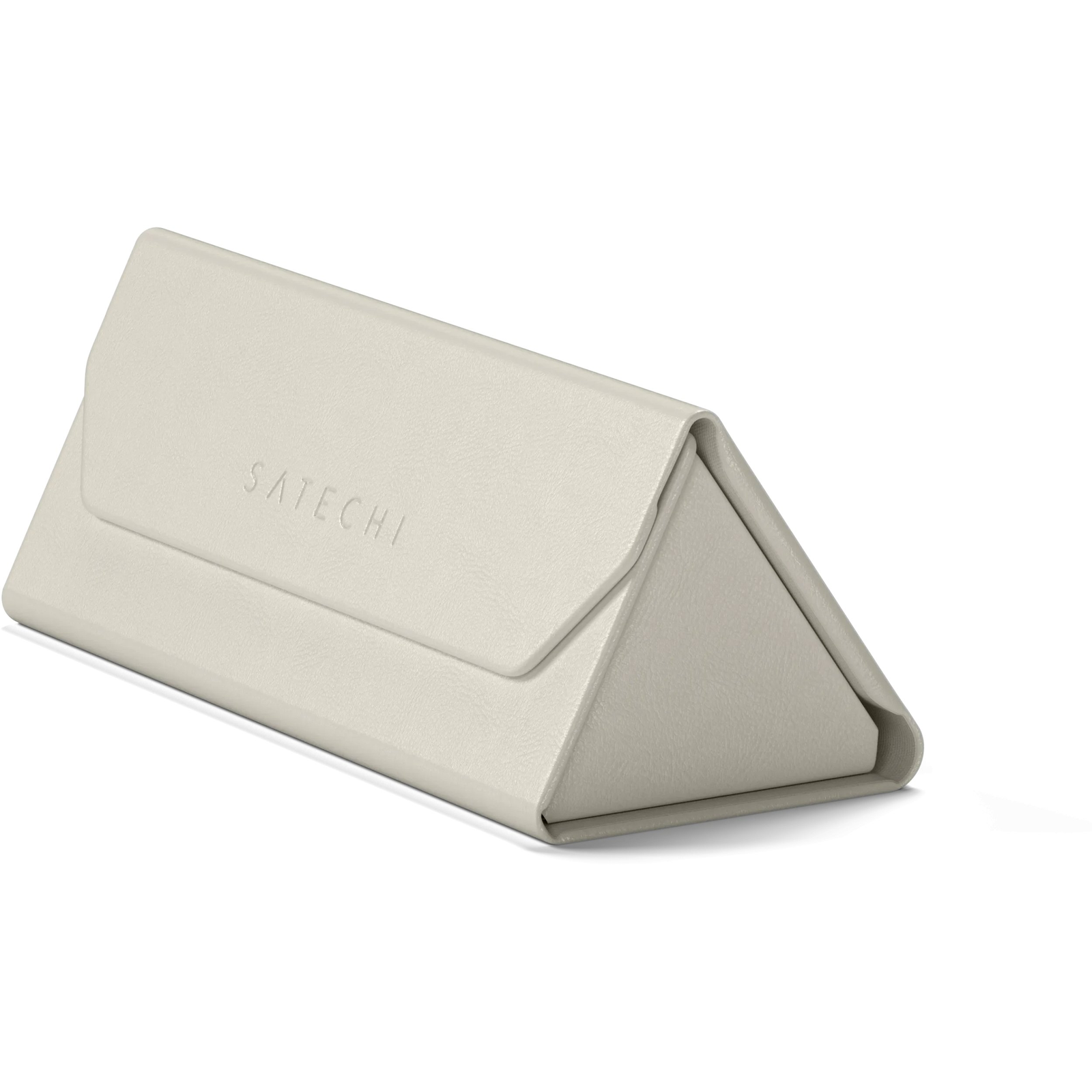 SATECHI FindAll Vegan leather szemüvegtok homok (ST-LFAGCW)