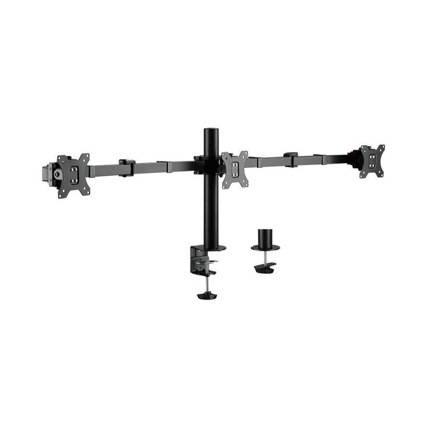 Desk Mount Triple LogiLink 13"-27" <7kg