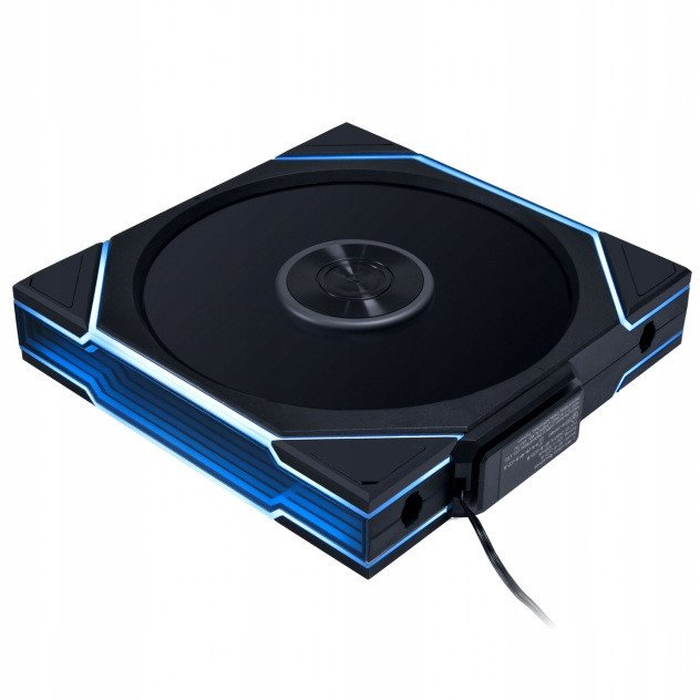 Lian Li UNI FAN TL Wireless 140 Reverse Blade rendszerhűtő - ARGB, PWM, 200-1800rpm, 31dBA, fekete (14RTL1W1B)