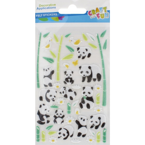  Craft with Fun OZDOBA DEK FILC PANDA SPRZYL CF PBH 24/288
