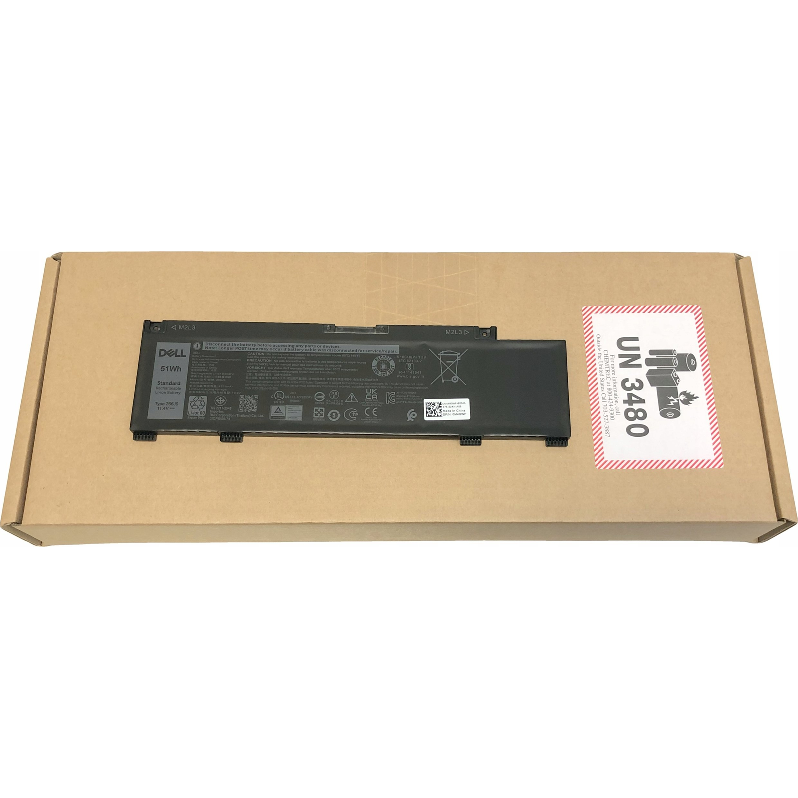 Origin Storage 266J9 újratölthető elem Lítium-ion (Li-ion) 4100 mAh 11,4 V (266J9)