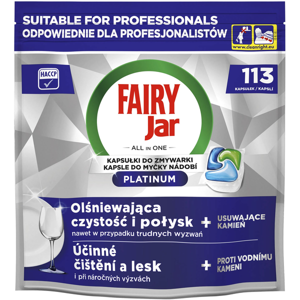 JAR Platinum mosogatógéptabletta 113 db KHT1576