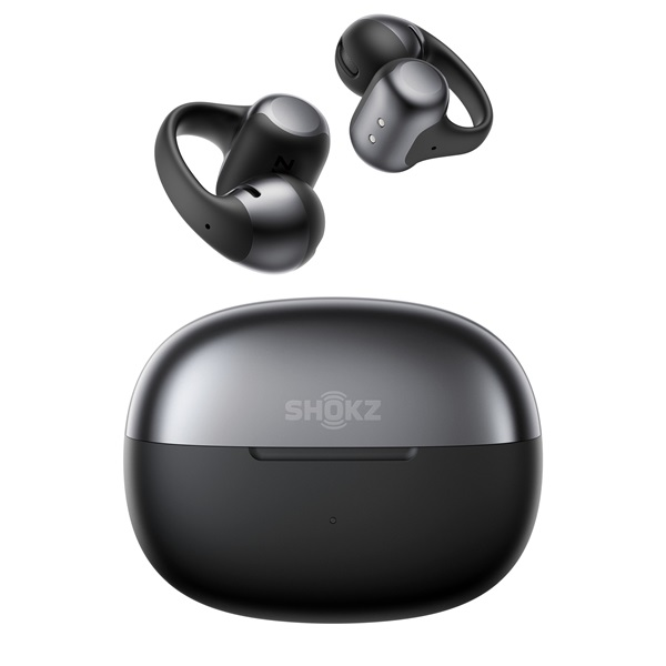 SHOKZ OpenDots ONE Headset Trådløs Øre-clip-on Opkald/Musik/Sport/Hverdag Bluetooth Sort