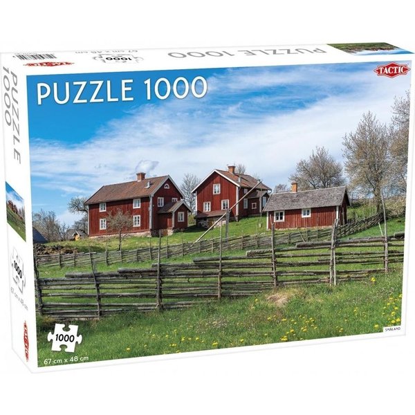 Tactic 58670 puzzel Legpuzzel 1000 stuk(s) Boerderij