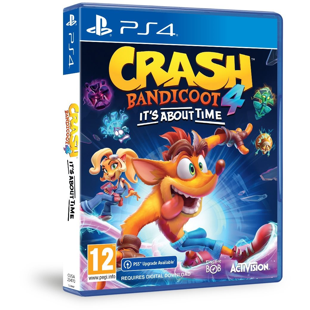 Crash Bandicoot 4: Its About Time - PS4 (PC - Dobozos játék)