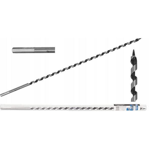 Wiertło Geko Wiertło kręte – świder do drewna 10x460mm (25/100)