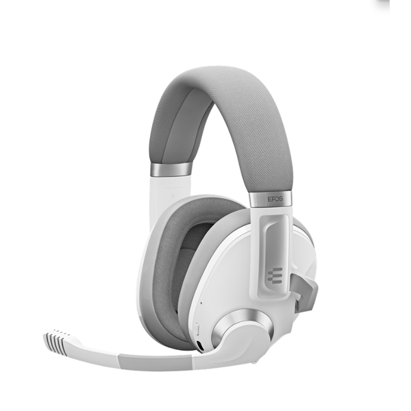 EPOS-SENNHEISER H3PRO Hybrid – бели геймърски слушалки с Bluetooth