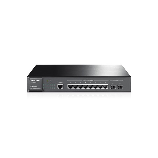 TP-Link Omada SG3210 netværksswitch Administreret L2/L3 Gigabit Ethernet (10/100/1000) 1U Sort