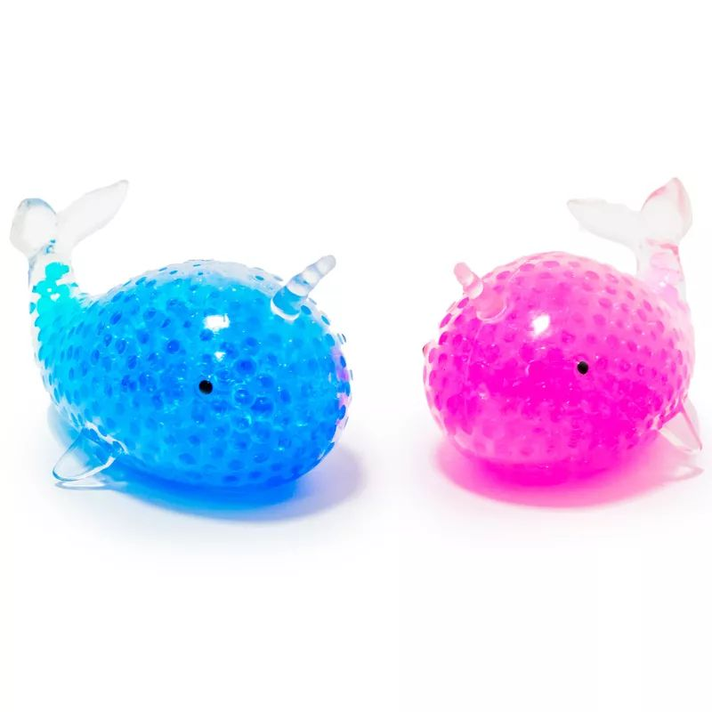 Gyöngyökkel töltött narvál stresszoldó játék - Többféle (SV15625)