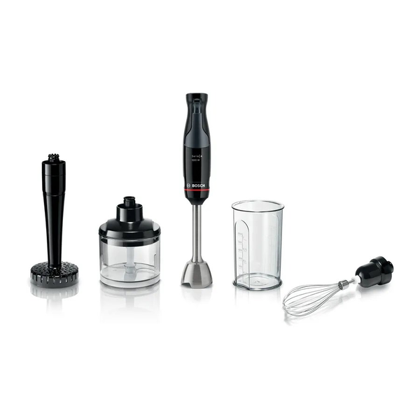 Bosch Serie 4 MSM4B623 frullatore 0,6 L Frullatore ad immersione Antracite, Trasparente