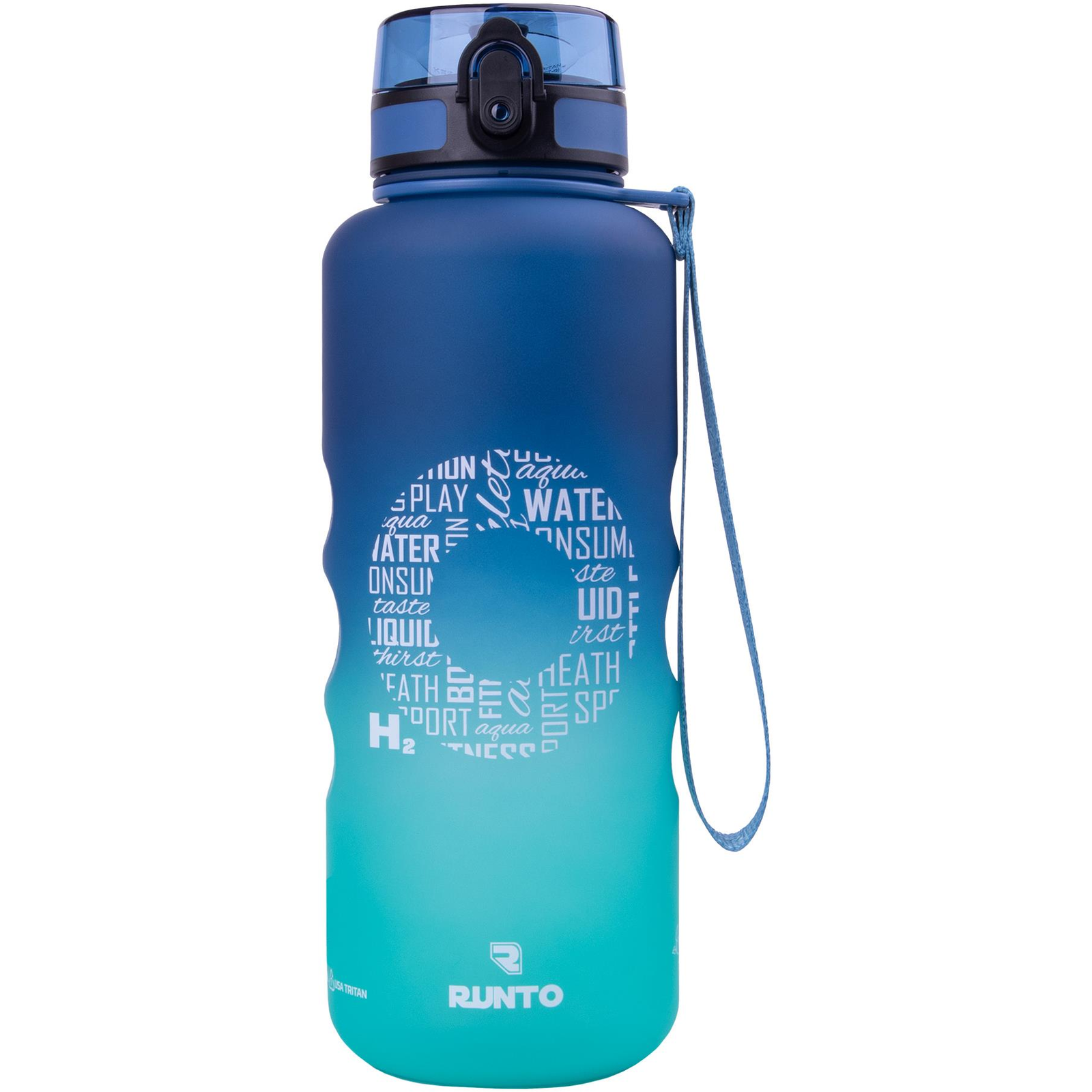 Runto Bottle Fatboy blue mint 1500 ml (RT-FATBOY1500-BLMT)