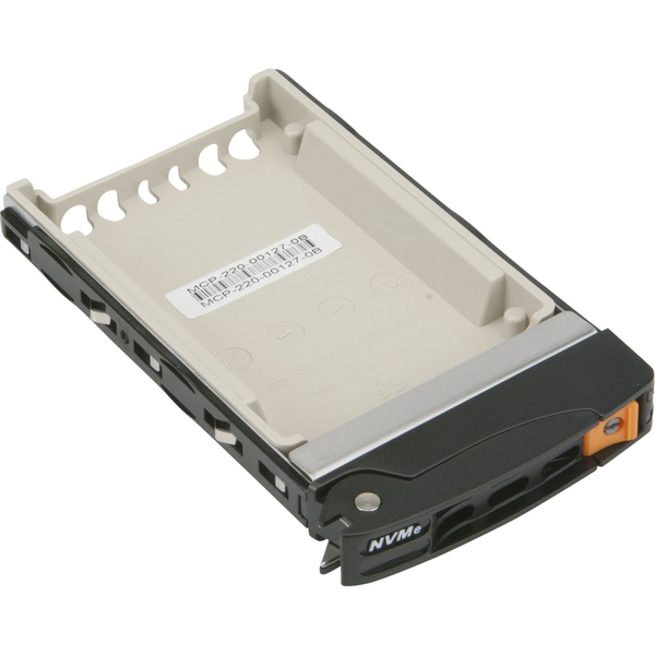 Supermicro MCP-220-00127-0B beépítő keret Tárolómeghajtó tálca Fekete, Fehér
