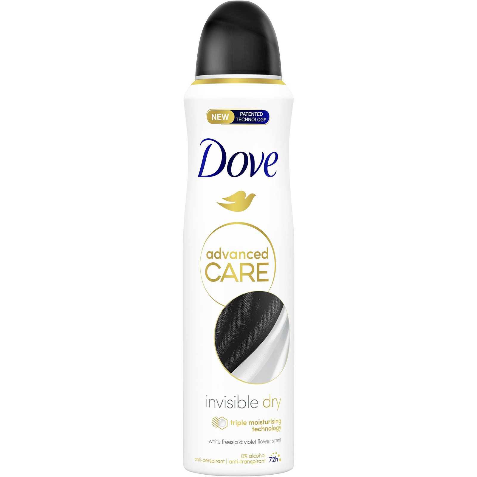 DOVE Invisible Dry Izzadásgátló deo spray 150 ml (8720181291623)