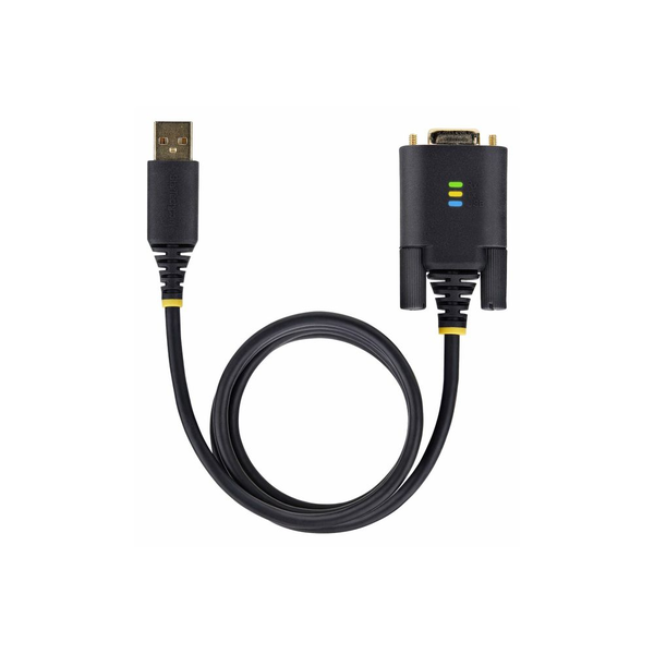 StarTech.com 1P6FFCN-USB-SERIAL seriële kabel Zwart USB Type-A DB-9