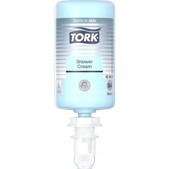 TORK Pipere Bőrbarát Folyékony szappan S4 adagoló rendszerhez 1L - Világoskék (424601)