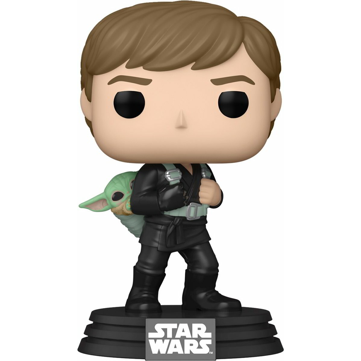 Funko Pop! Star Wars Book of Boba Fett - Luke Skywalker és Grogu figura (68652)