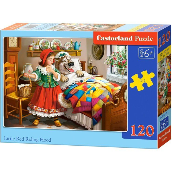 Пъзел Castorland Scufita Rosie, 120 части