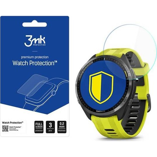 3mk Óra kijelző védőfólia ARC Garmin Forerunner 965 (3MK4647)