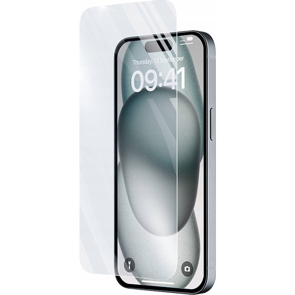 Cellularline TEMPGLASSIPH15MAX protezione per lo schermo e il retro dei telefoni cellulari Pellicola proteggischermo trasparente Apple 1 pz