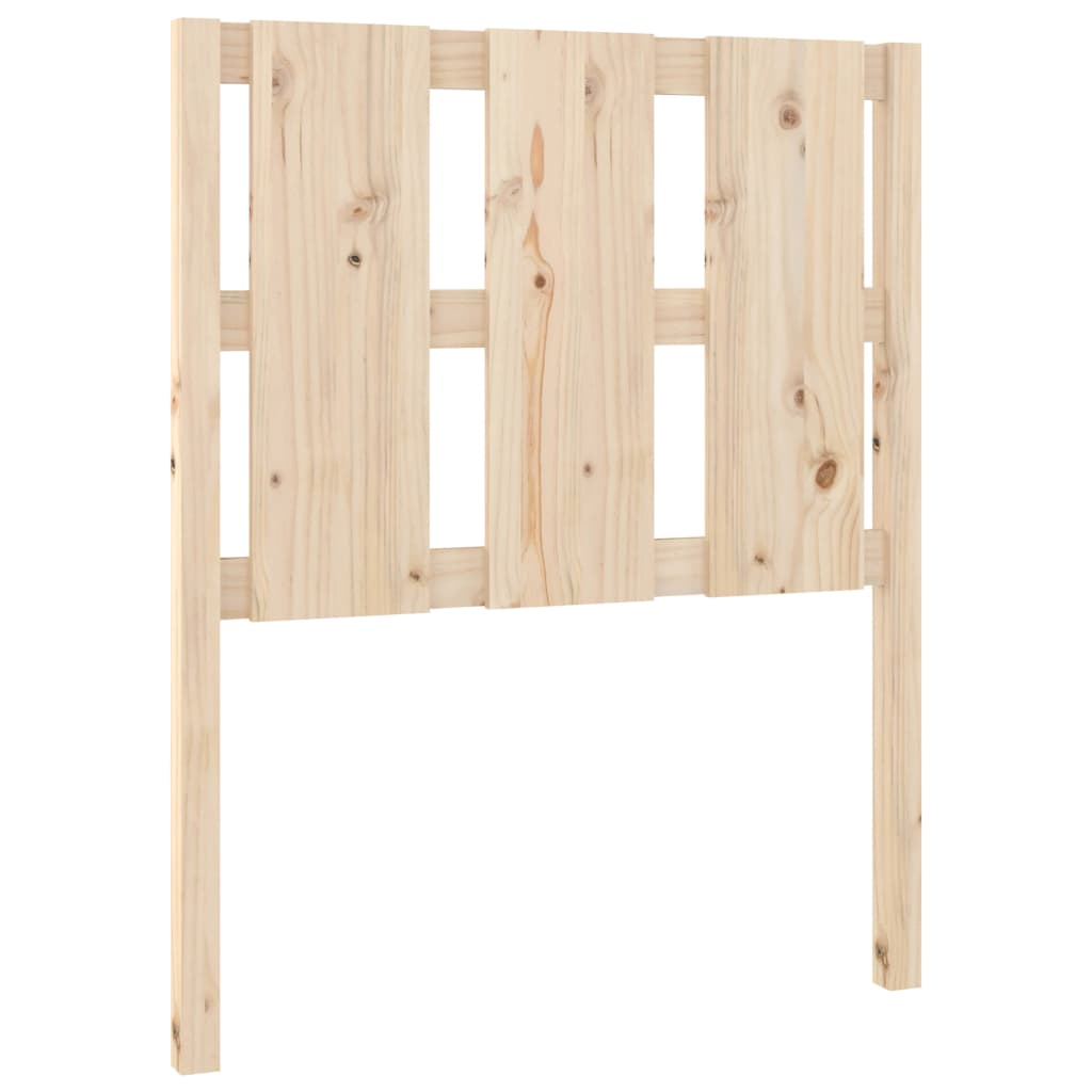 tömör fenyőfa ágyfejtámla 80,5 x 4 x 100 cm (817965)