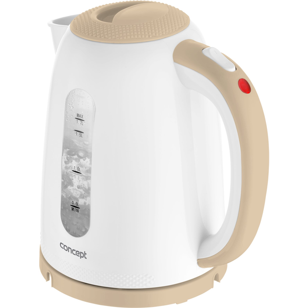 Concept RK2331 Elektromos Vízforraló 1,7L 2200W Fehér-Bézs