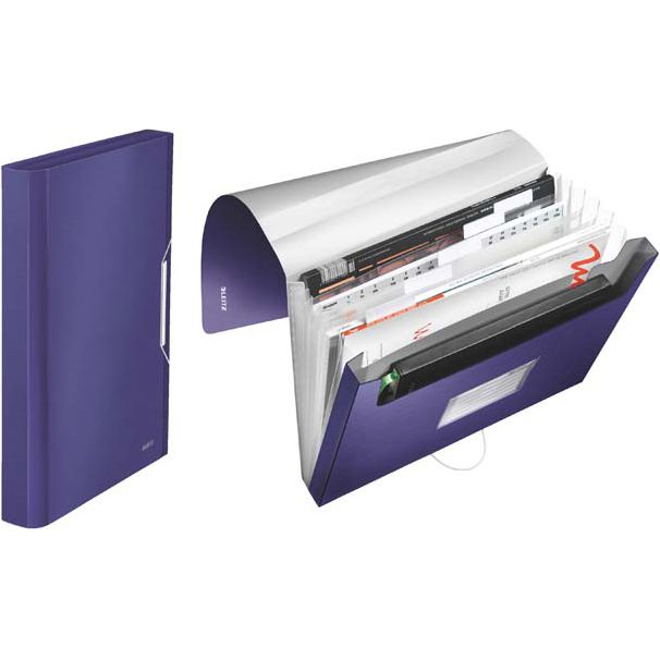 Leitz Style titánkék harmonika irattartó (39570069)