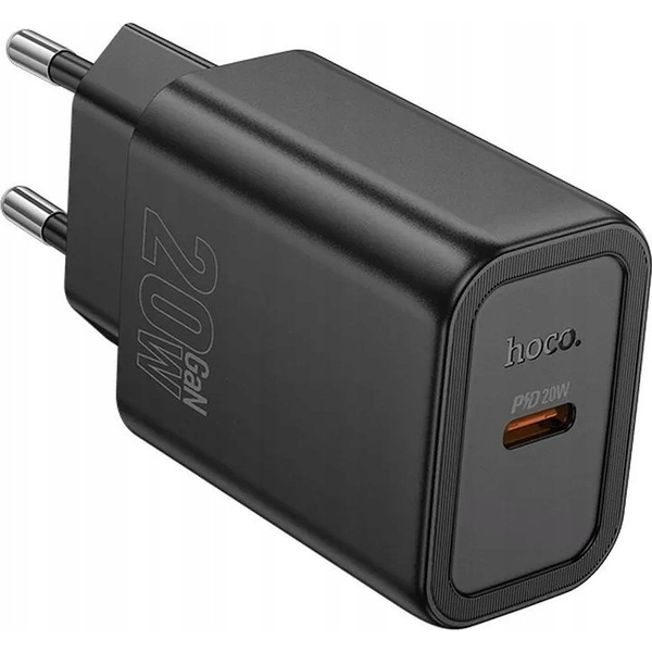 Nabíjačka HOCO USB-C PD QC 20W 3,5A N60 čierna