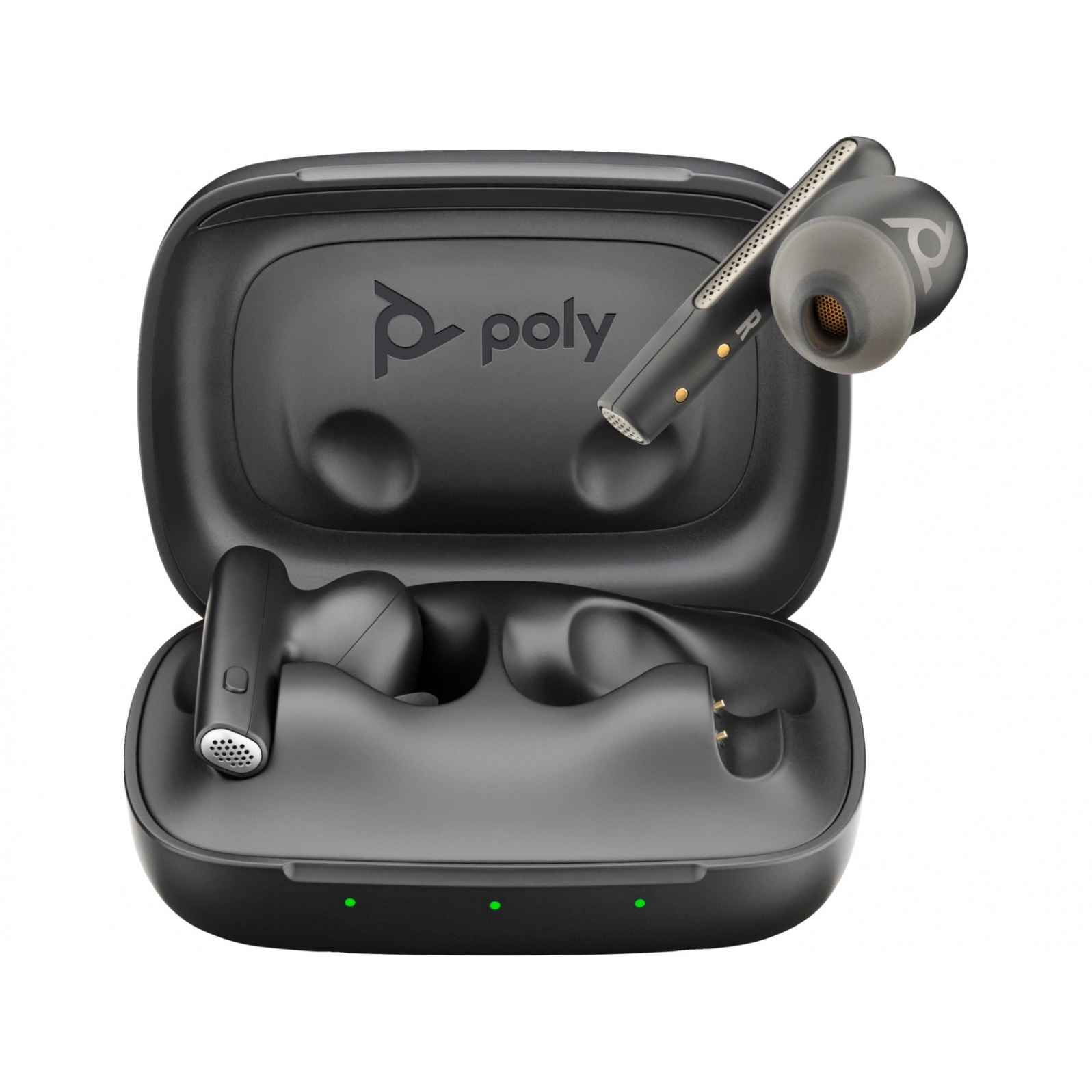 HP Poly Voyager Free 60 UC Wireless Headset - Fekete (7Y8H4AA)
