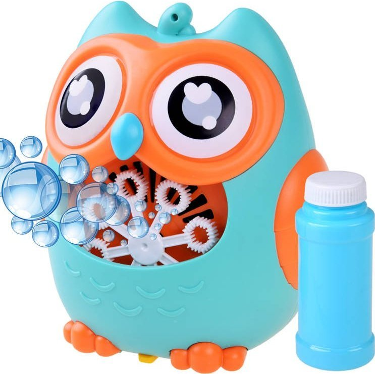 Happy Bubble Buborékfújó Kék Bagoly Fény és Hanghatássokal (ZA4332 NI)