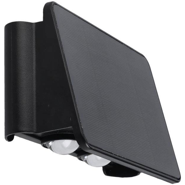 Tesla LED, napelemes, két izzóval, 50 lm, 1300 mAh, 3000 K (HWALL002-S)