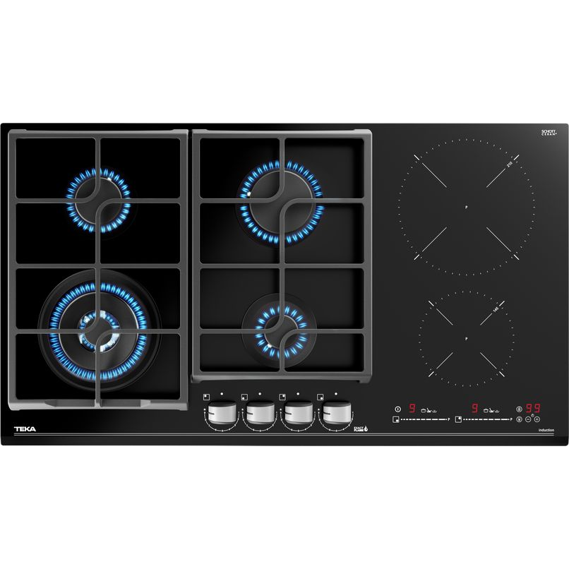 Teka JZC 96342 BBC BK Kombinált Főzőlap 90cm Fekete (112570204)