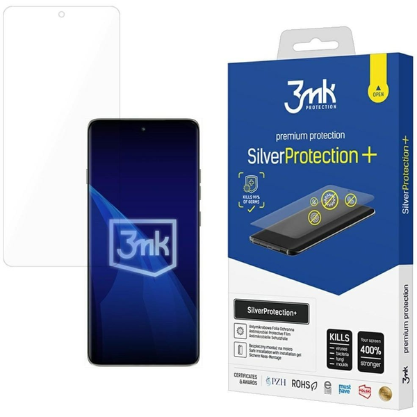 Antimikrobiálna ochranná fólia 3MK SilverProtect+ pre Motorola Edge 60 Pro