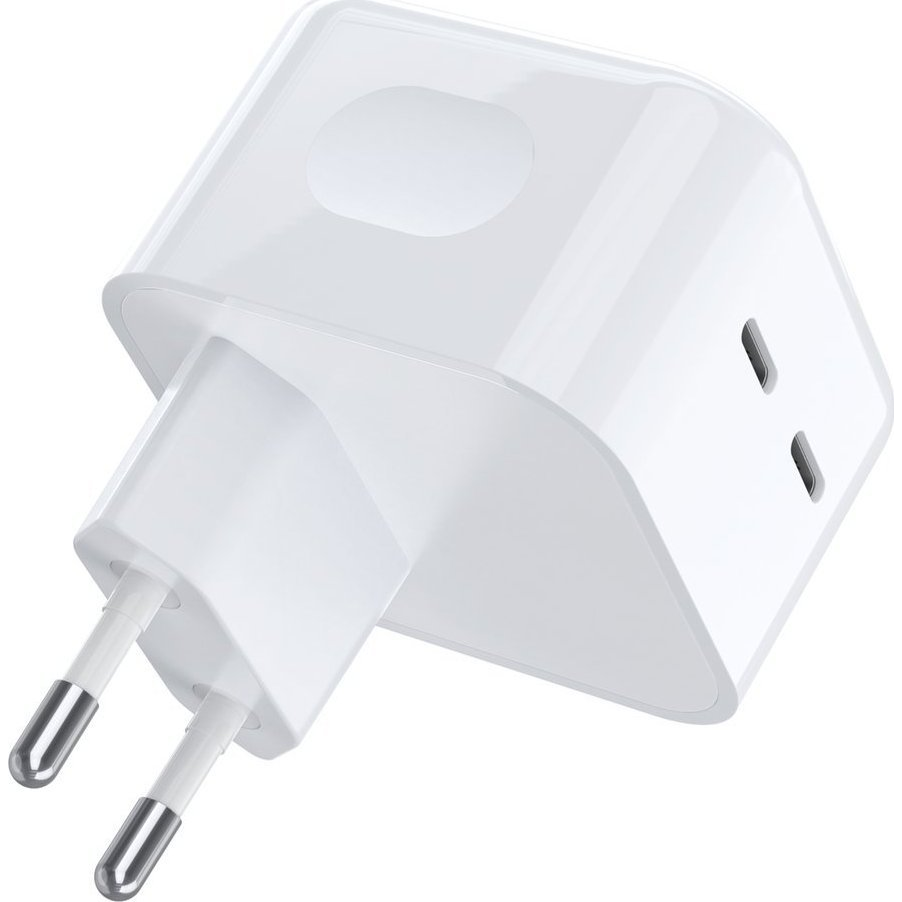 Choetech Dual USB-C PD 35W Wall Charger (6932112102973)