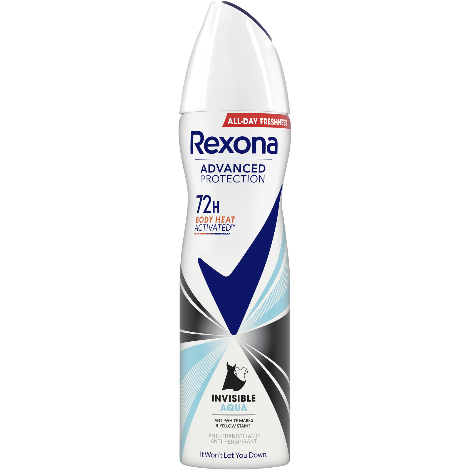 REXONA Invisible Aqua 150 ml (8720181450440)