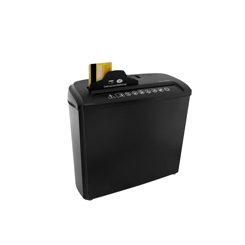 Media-Tech MT215 iratmegsemmisítő 7mm csíkvágás fekete (mtMT215)