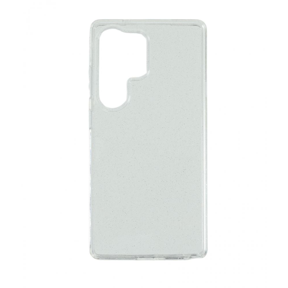 Cellect Samsung Galaxy S25 Ultra szilikon tok csillámos átlátszó (CEL-GLI-S25U-TP) (CEL-GLI-S25U-TP)